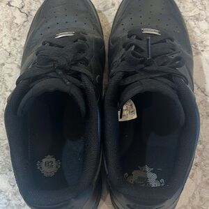 Nike  Air Force Men's Black Sneakers